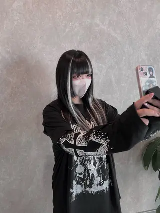 ロング カラー 鹿児島 天文館 Colore凜のヘアスタイル