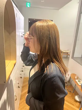 カラー 南部 綾音のヘアスタイル