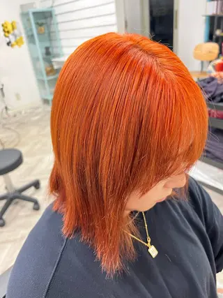 セミロング カラー Li'a【リア】 Sanaのヘアスタイル