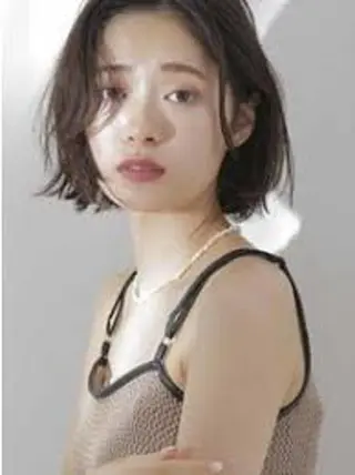 ショート 藤井 菜緒のヘアスタイル