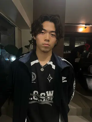 カラー パーマ メンズ fifth神宮前 HIN★T★のヘアスタイル