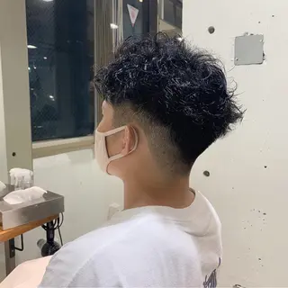 パーマ メンズ スパイキーショート/ メンズヘア/hugeのヘアスタイル