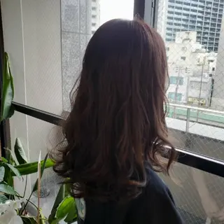 ロング ヘアアレンジ カラー TriumpH天王寺 Makoのヘアスタイル