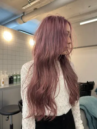 セミロング sync所属・マツウラ サキミのヘアスタイル