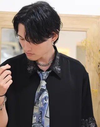 パーマ メンズ 笹井 逸希/メンズ韓国ヘアのヘアスタイル