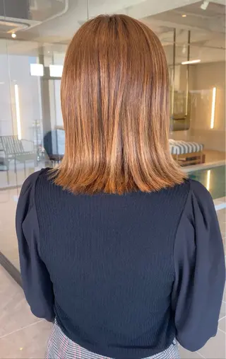 ミディアム NOTNOW所属・NOTNOW KANAのヘアスタイル