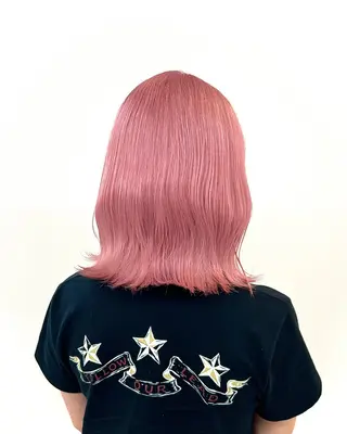 ミディアム カラー ブリーチカラー🦋‪ 田中さくらのヘアスタイル