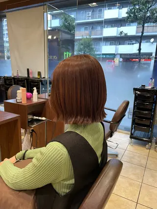 ショート 桑田 新菜のヘアスタイル