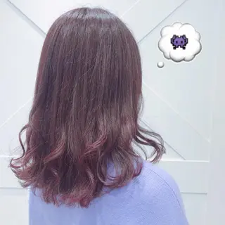 セミロング カラー 🌺ウルフカット職人 新垣渚🐺のヘアスタイル
