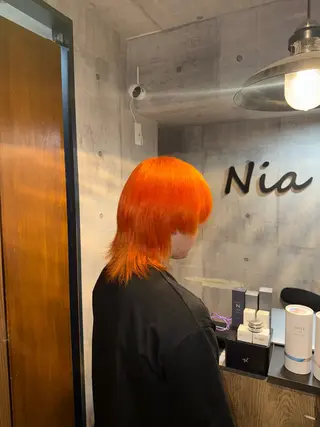 カラー メンズ 水戸部 留愛のヘアスタイル