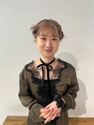ミディアム ヘアアレンジ Nico☺︎ 🎀YUのヘアスタイル