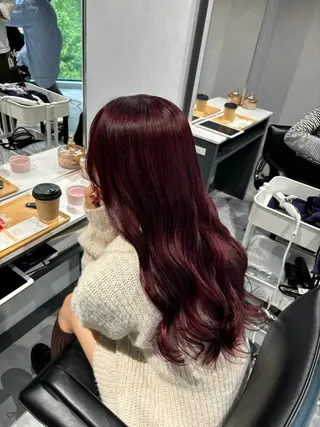 カラー つよし 西梅田 / モデル募集中🍒のヘアスタイル