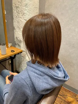 ミディアム カラー ツヤ美髪💐 髪質改善/高山愛来のヘアスタイル