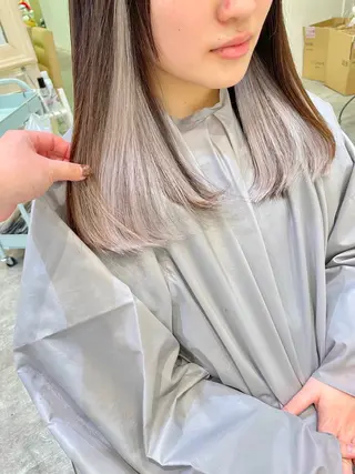 ハイトーンカラー/ 長さだし🐇きょうかのヘアスタイル