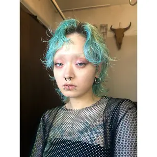 ショート カラー hair design girl所属・［girl］ MIKIのヘアスタイル