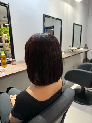 カラー 🫧もも /艶カラー/髪質改善のヘアスタイル