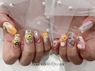 ネイル ネイルサロンクイーン 東京/新宿/大久保のネイルデザイン