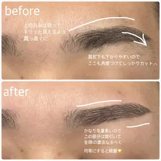 メンズ アイブロウ LIU MEIQIの眉毛・アイブロウイメージ