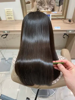 ロング パーマ ヘアアレンジ 透明感/さらツヤ髪/ 💎Tomoya💎のヘアスタイル