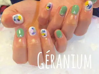 ネイル GéRanium Harukaのネイルデザイン