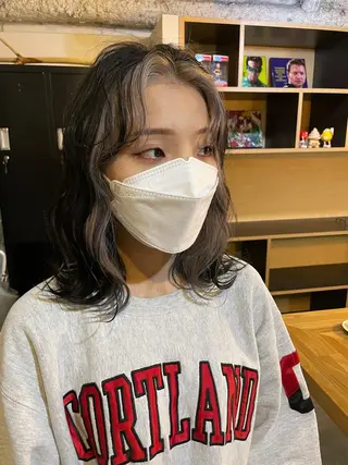 ミディアム カラー パーマ ヘアアレンジ メンズ キッズ ネイル マツエク・マツパ アイブロウ メンズ特化 しゅうへいのヘアスタイル