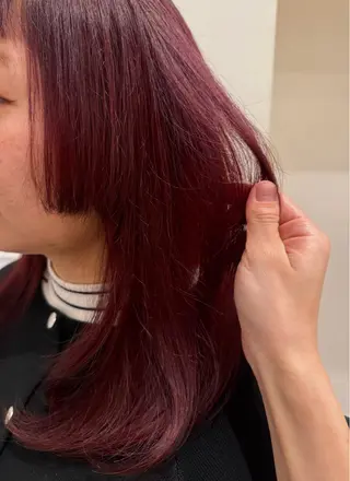 ロング 透明感カラー/ 似合わせヘア/まなみのヘアスタイル