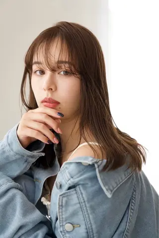 ミディアム ヘアセット💘 似合わせカラーのヘアスタイル