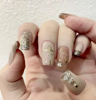 ネイル 花花 ネイルサロンのネイルデザイン