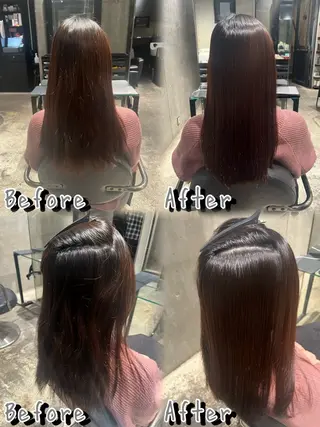 ロング ENORE 青山店所属・🫧縮毛矯正専門店/ 髪質改善プロ直輝🫧のヘアスタイル