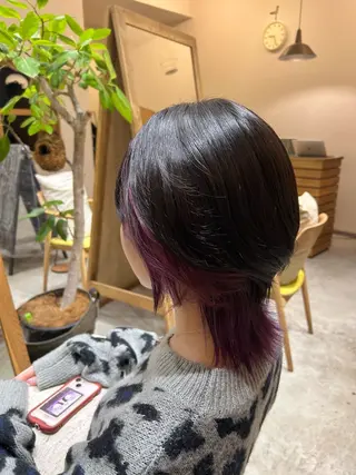 カラー 相庭恋 /カットモデル募集中のヘアスタイル