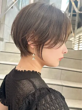 ショート カラー レイヤー❣️縮毛矯正 川村利幸のヘアスタイル