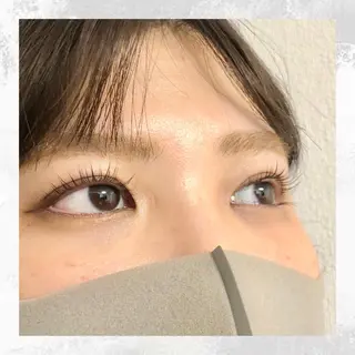 マツエク・マツパ Aim NAIL&EYELASH.BROW立花店所属・Aim立花店 Mihoのマツエク・マツパデザイン