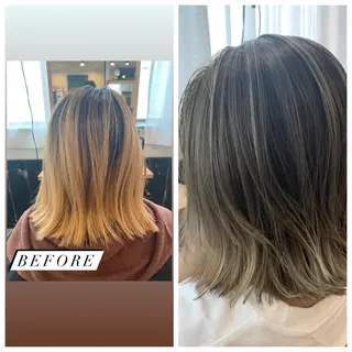 セミロング AUBE HAIRazul吉祥寺所属・綺麗な髪質にしたい方 限定🌈清水　祥のヘアスタイル