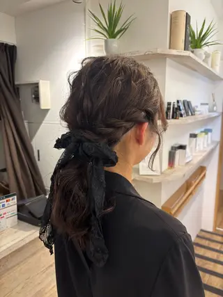 セミロング ️❤️透明感カラー Yūka❤️のヘアスタイル