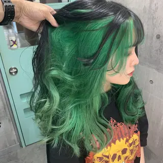 カラー ブリーチ難民の救世主 サロンINK.渋谷のヘアスタイル