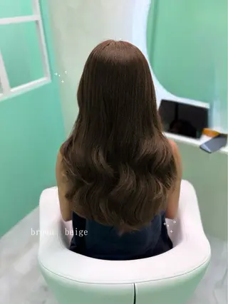 ロング カラー Ella所属・nana【艶髪】/ レイヤー/縮毛矯正のヘアスタイル