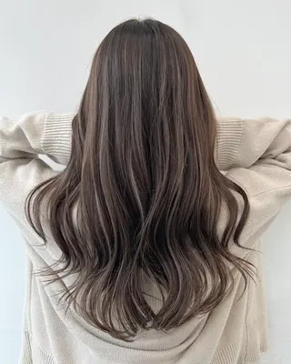 セミロング 【公式】amble luxe 中野のヘアスタイル