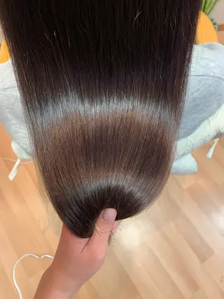 セミロング カラー ヘアアレンジ coubou所属・mayu .のヘアスタイル