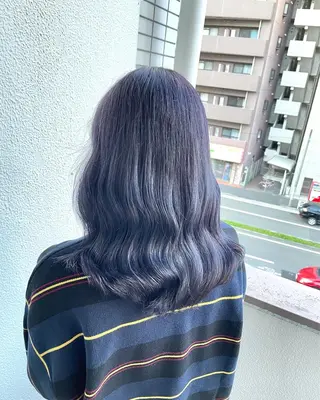 セミロング カラー ベージュカラー💖 やすひろのヘアスタイル
