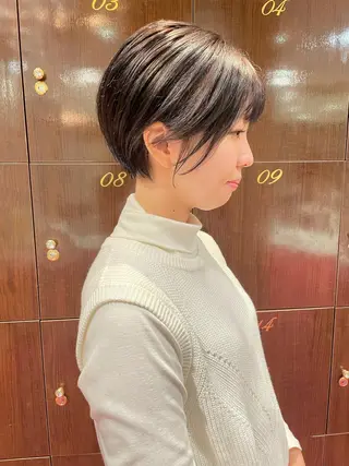 ショート カラー ✂️ｼｮｰﾄの匠✂️ 國井慎平のヘアスタイル