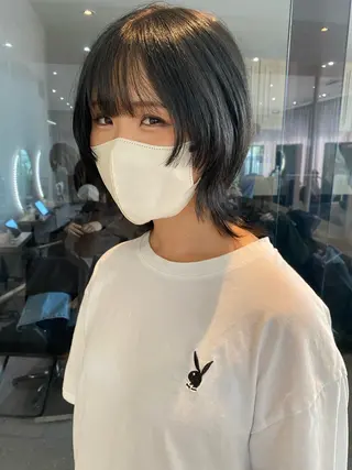 ミディアム カラー Asumi 髪質改善/美髪/艶髪のヘアスタイル