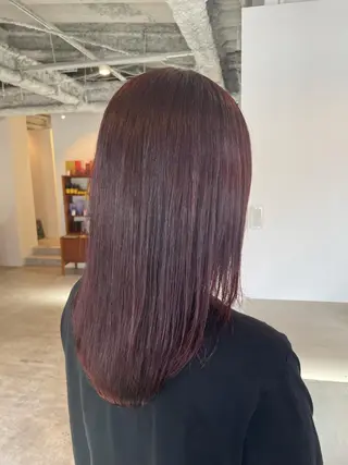 セミロング カラー ヘアアレンジ REONA🪽✨ 日常に馴染む髪🫧のヘアスタイル