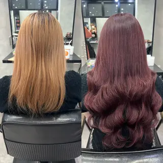 ロング カラー ヘアアレンジ ar+ ❤︎ maiのヘアスタイル