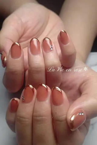 ネイル ラヴィアン ローズのネイルデザイン