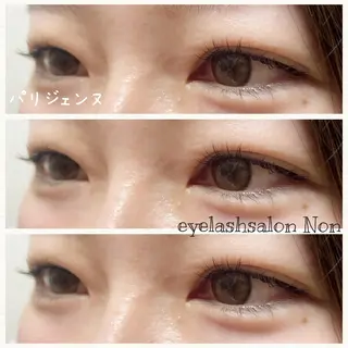 パーマ マツエク・マツパ アイブロウ 香里園 eyelashNonのマツエク・マツパデザイン