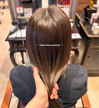 ロング 🌱なゆみ🌱透明感 /ナチュラル/高宮のヘアスタイル