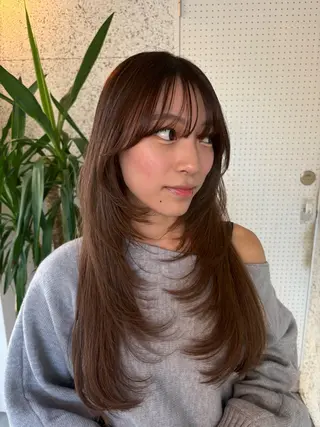 ロング Steed Tokyo所属・Steed /立川/ レイヤー/futahのヘアスタイル
