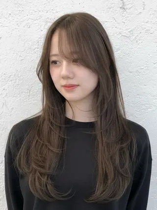 ロング kuschel by LILIA.のヘアスタイル