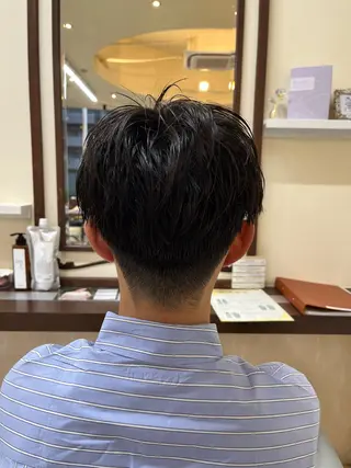 ショート メンズ AROH  men's cut&men's perm 船橋店所属・🧊メンズ特化🧊 高木航希のヘアスタイル