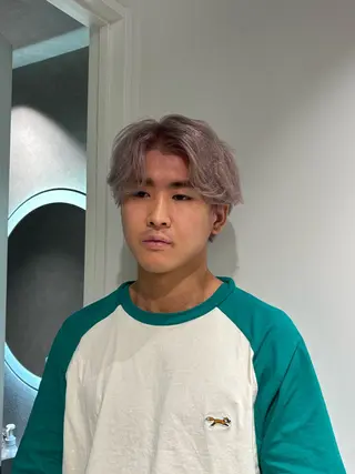 カラー 酸性ストレート /ハイトーン/つばさのヘアスタイル